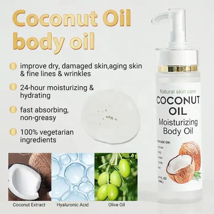 private label skin care set moisturizing coconut face cream body oil serum facial soap body lotion