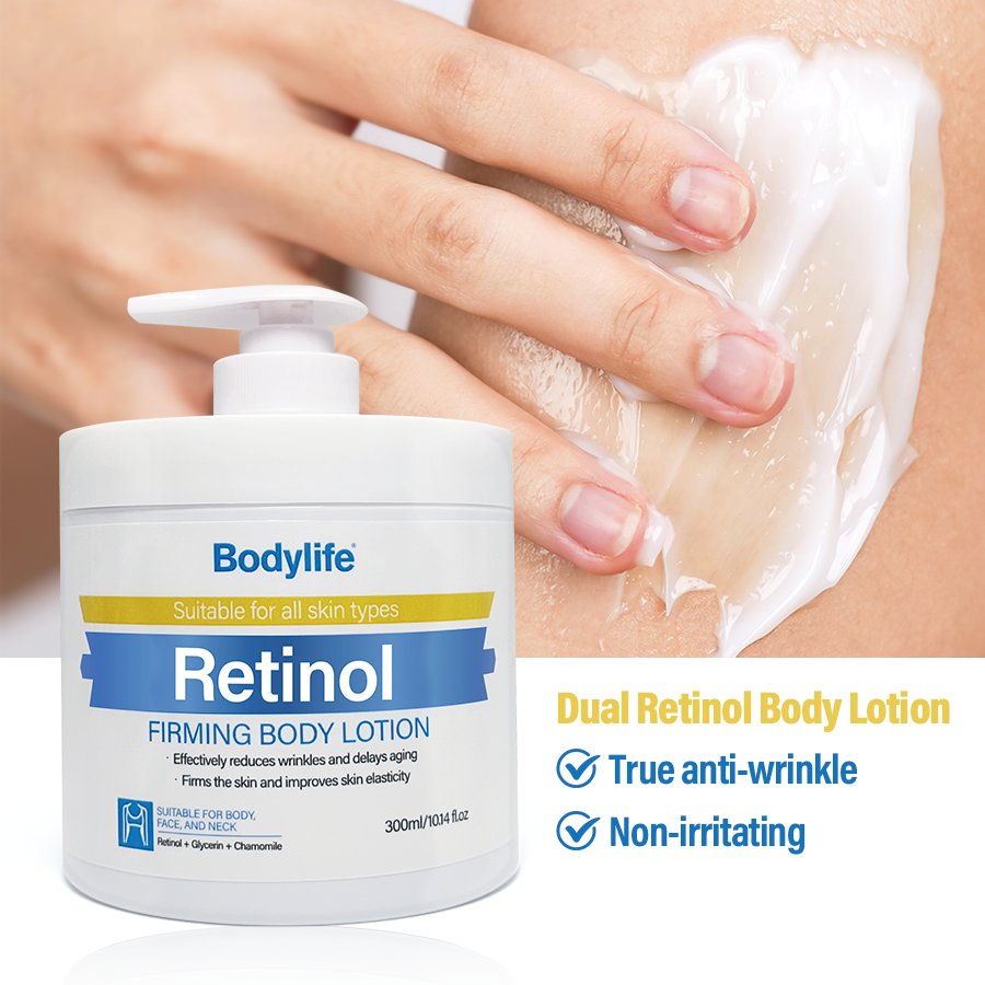 OEM Whitening Body Lotion with Glycerin Niacinamide Retinol Brightening Firming Lightening Body Lotion for Skin Care