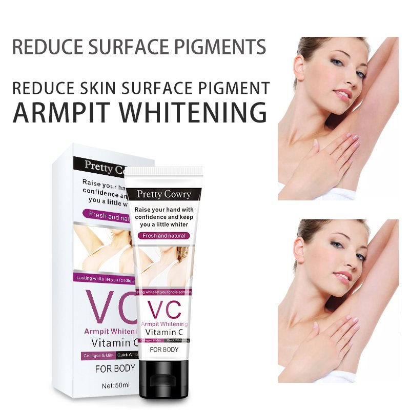Pretty Cowry Natural Body Lotion Moisturizing Underarm Whitening Cream For Black Skin