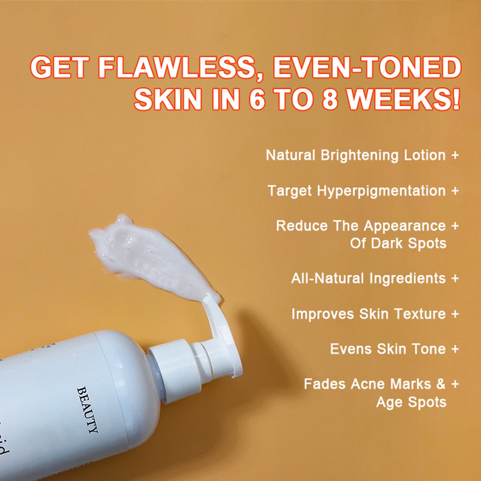 Private Label Kojic Acid Body Lotion Skin Brightening Body Face Lotion For Moisturizer Glowing Skin Whitening Body Lotion 250ML
