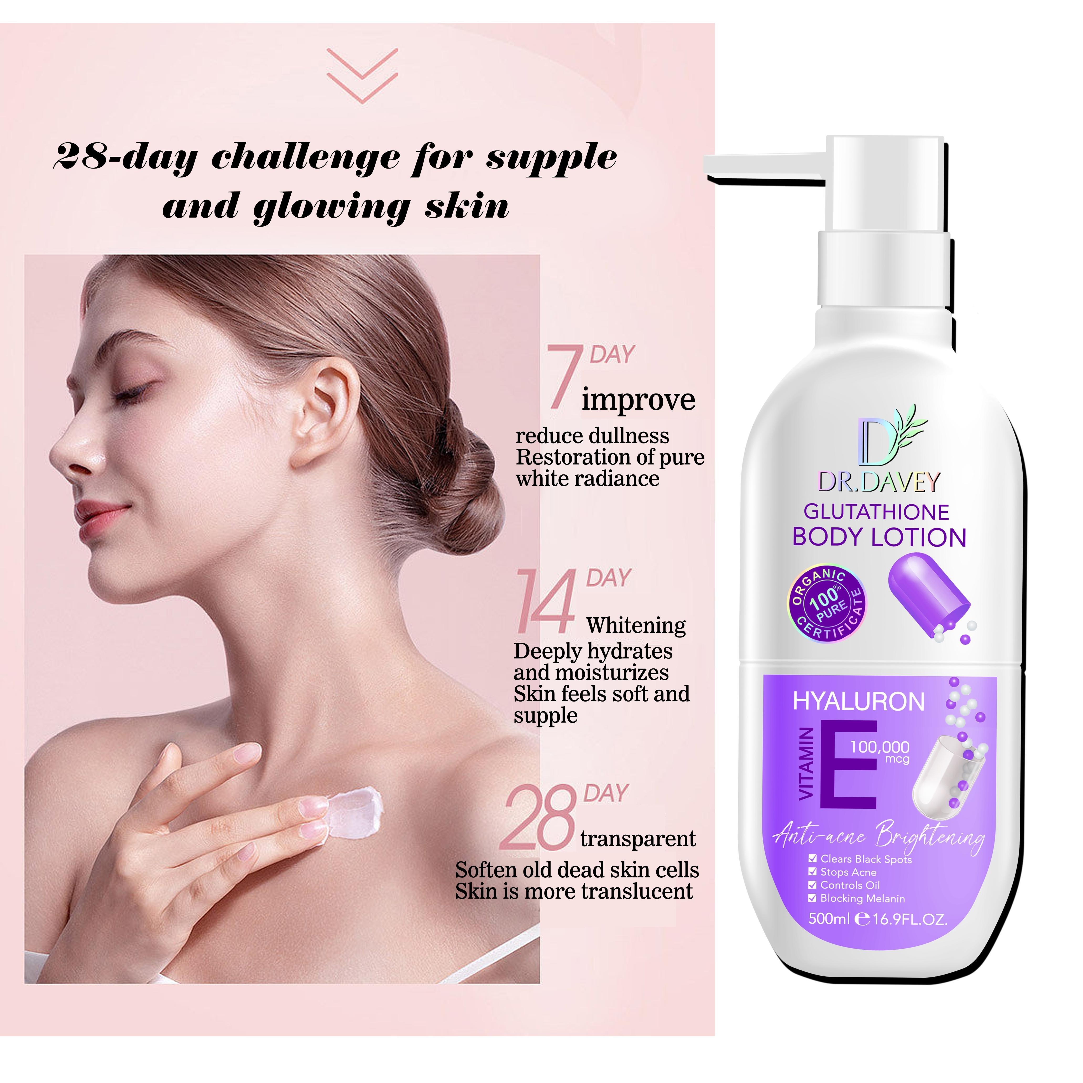 DR.DAVEY VE Body Lotion Moisturizing Whitening Lotion