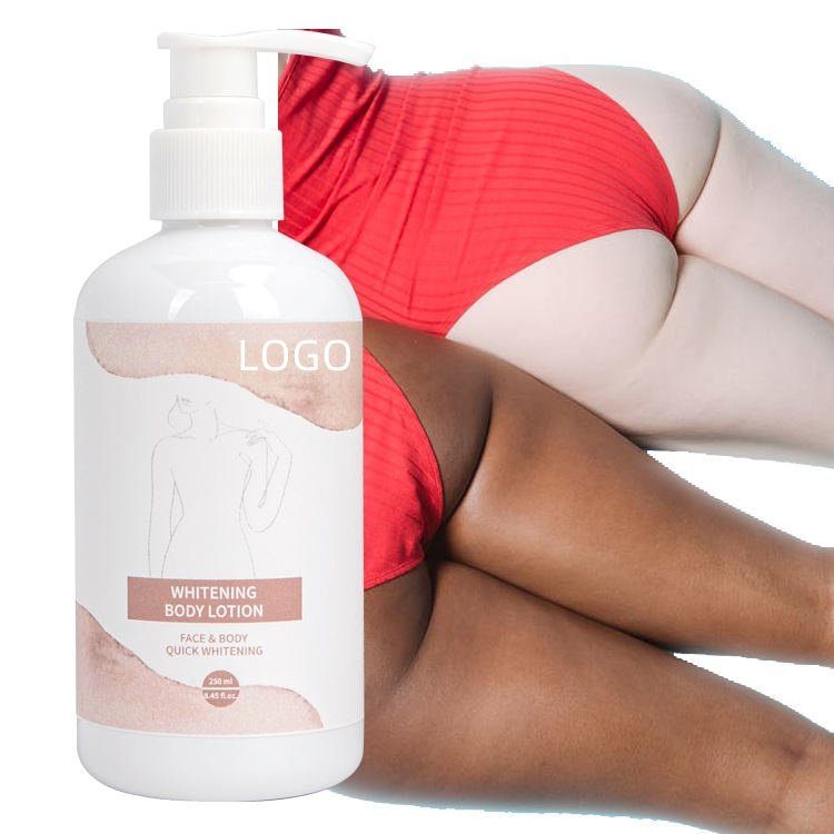 Professional custom body Cream Brightening White Nourishing Moisturizing bleaching whitening body lotion