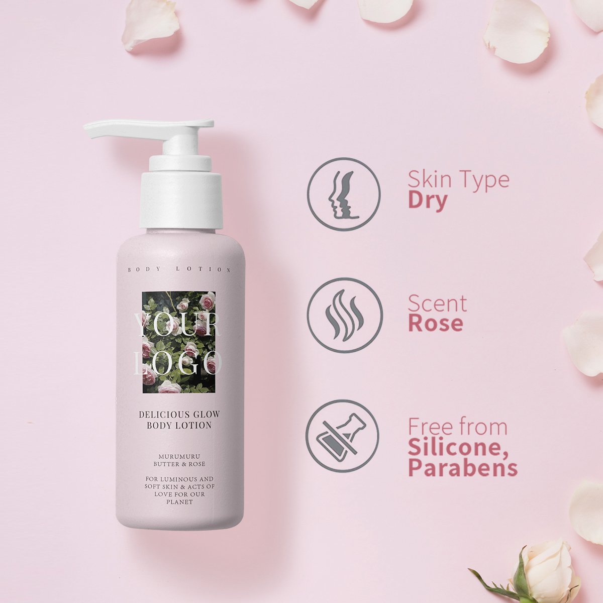 OEM customized perfume no side effects organic cosmetics whitening lotion coconut white body lotion for women