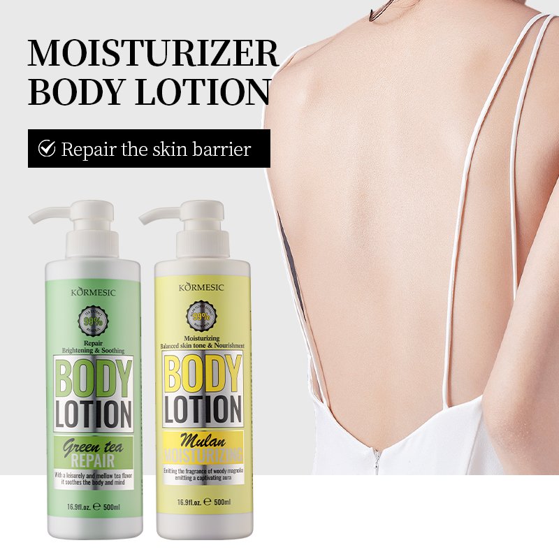 OEM private label KORMESIC Long Lasting Lightening Body Lotion Whitening Moisturizing Cream Skin smooth Body Lotion