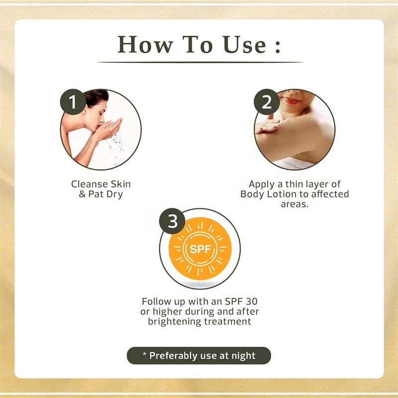 Papaya & Vitamin C & Carrot Brightening Body Lotion, Boost Radiance Hydrating & Nourishing Whitening Skin Tone Body Cream