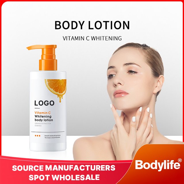 Custom Private Label Organic White Bodi Lotion Remove Spots Body Cream Moisturizing Milk Whitening Body Lotion For Black Skin