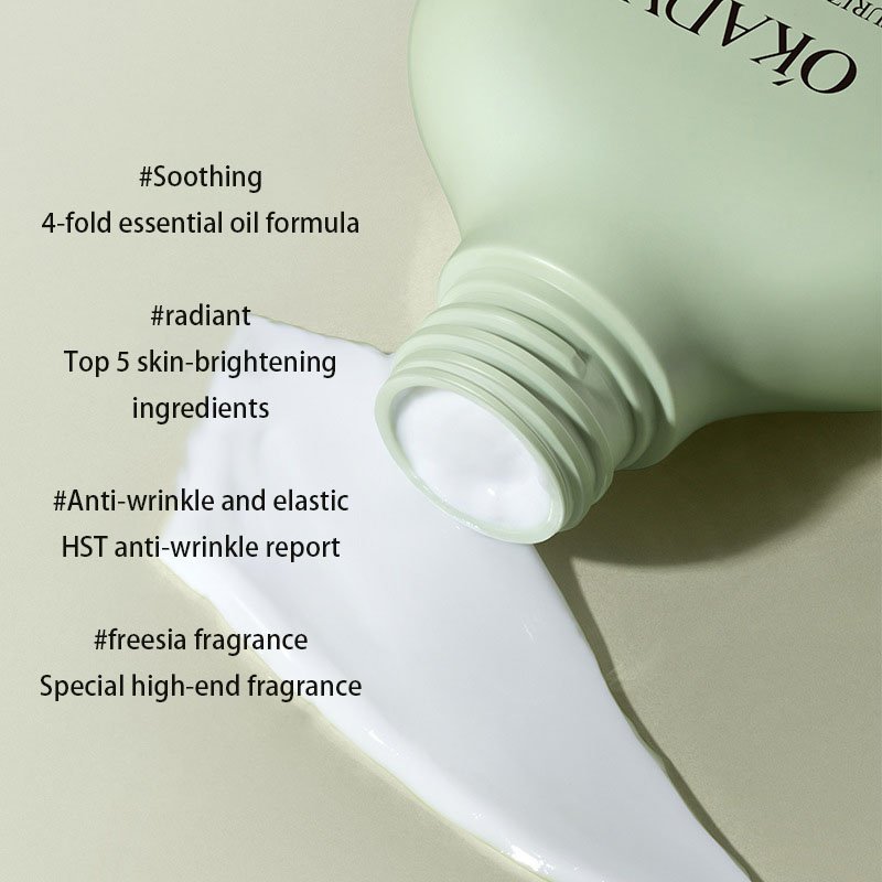 Organic Deep Moisturizing Anti-Wrinkle Body Lotion Hydrating Brightening Niacinamide Firming Dry Skin Body Lotion