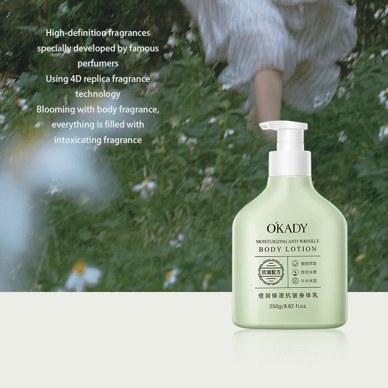 Organic Deep Moisturizing Anti-Wrinkle Body Lotion Hydrating Brightening Niacinamide Firming Dry Skin Body Lotion