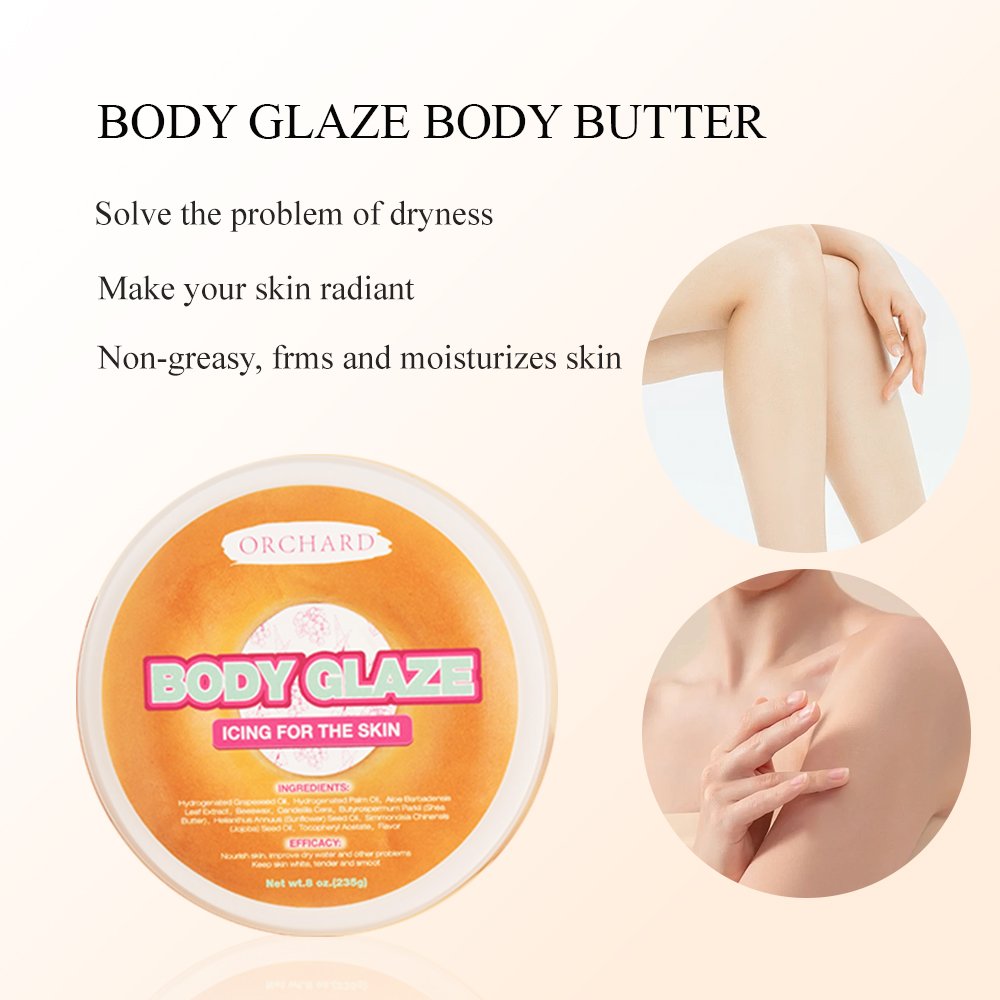 Best Selling New Body Lotion Cream Brightening Whitening Body Glaze Body Butter