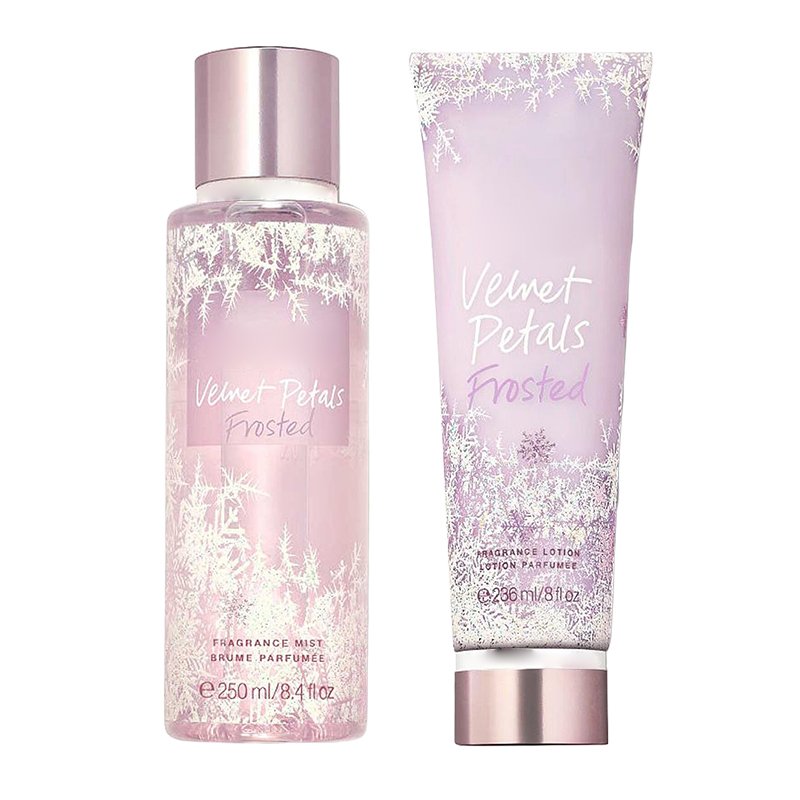 Body Spray 2pcs Set Top Sale Newest Design 250ml Body Mist 236ml Body Lotion