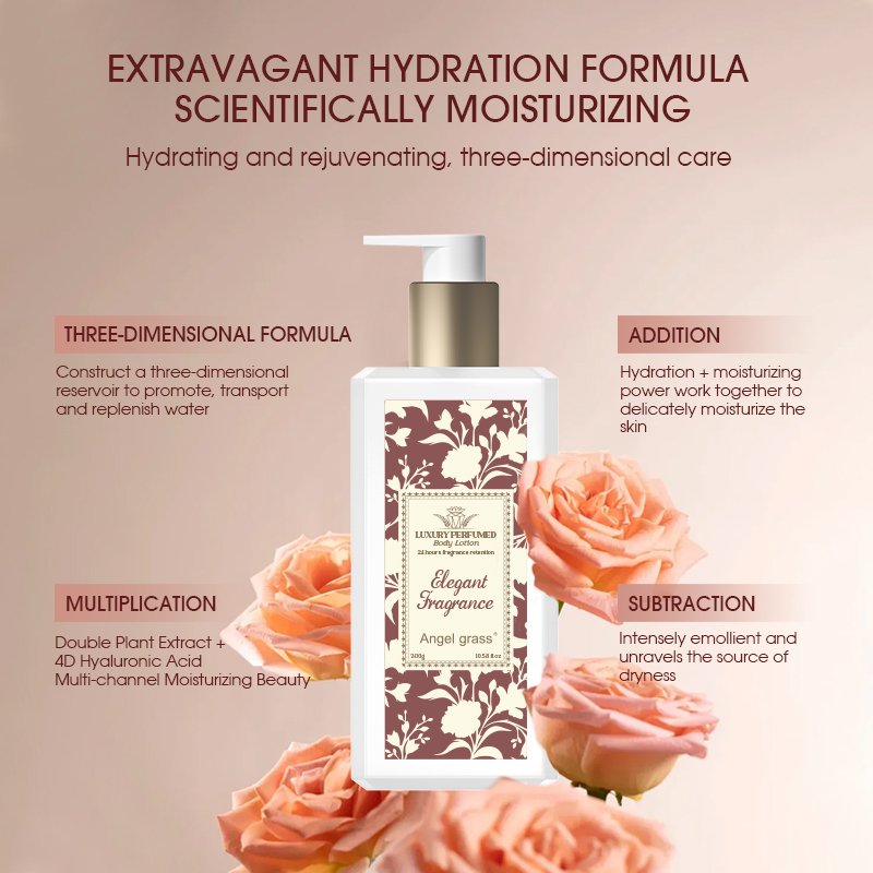 Private Label Organic Vegan Wholesale Natural Elegant Fragrance Perfume Luxury Perfumed Body Lotion