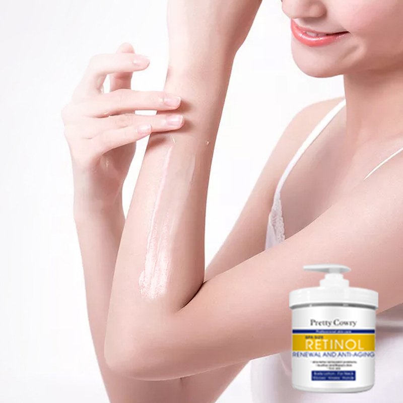 Private Label Quick Bulk Organic Natural White Moisturizing Retinol Bleaching Whitening Body Lotion For Black Skin
