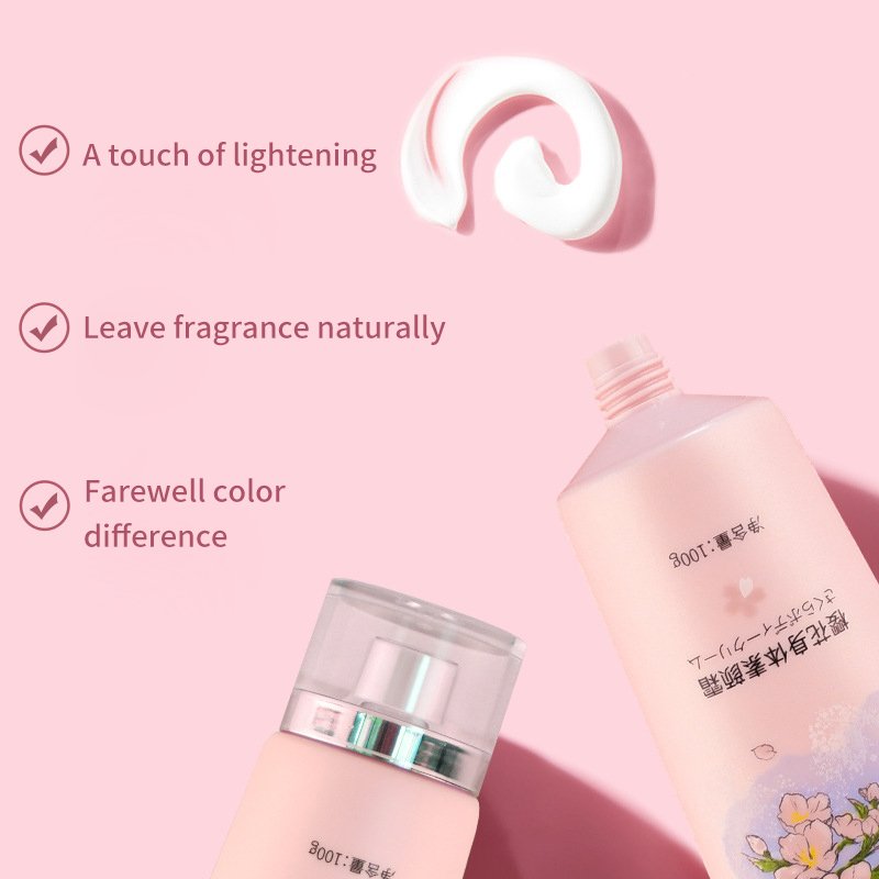 Ovilz OEM Korean Skin Care Body Lotion Natural Skin Moisturizing Brightening Romantic Scented Face and Body Lotion