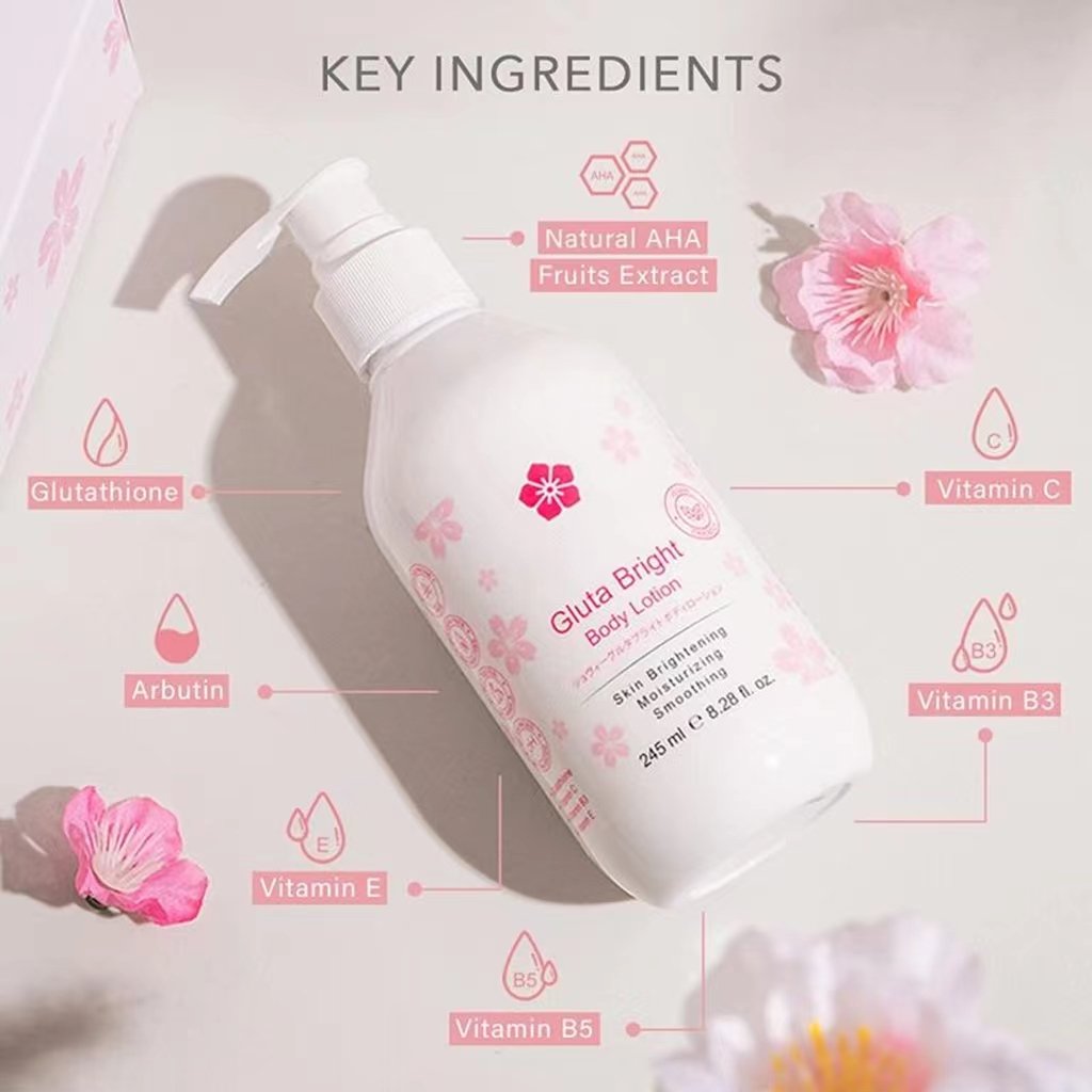 Pallas Whole Body Whitening Nourishing Moisturizing Hydrating Lasting Fragrance Removing vitamin C Body Lotion For Dry Skin
