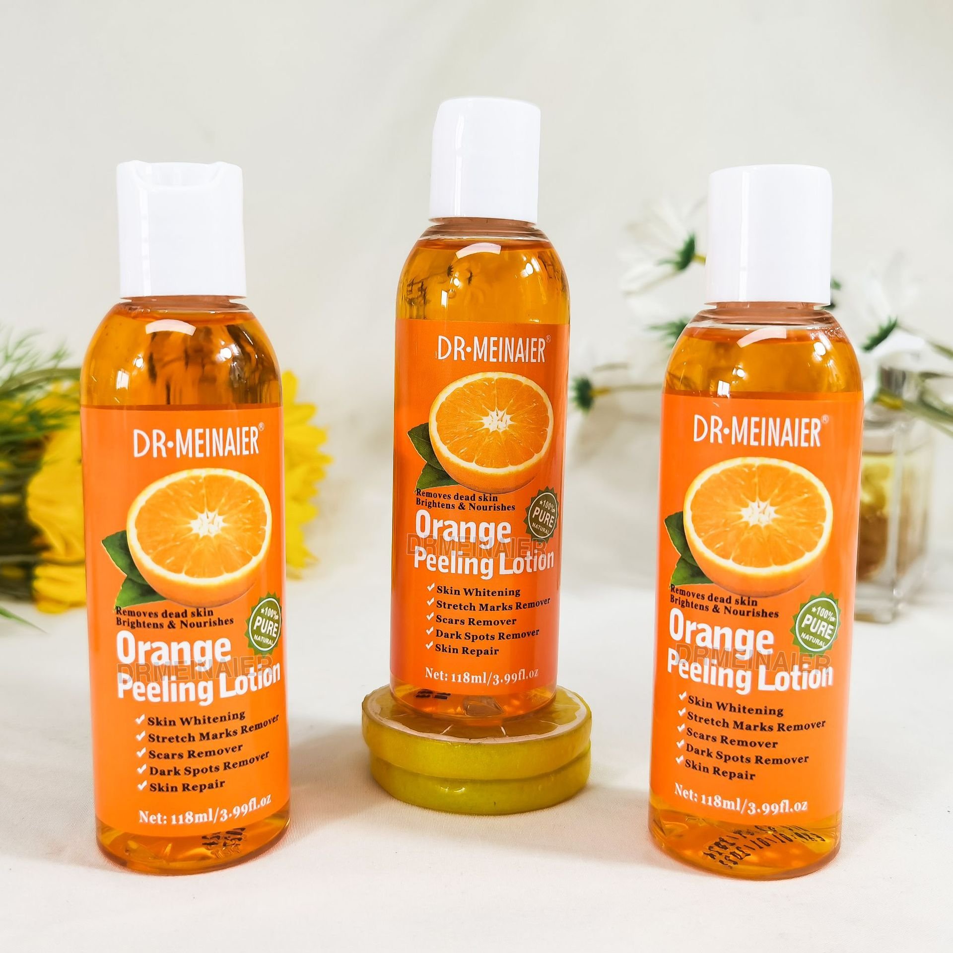Hot Sale Green Peeling Oil Skin Care Products Whitening Exfoliating Body Lotion