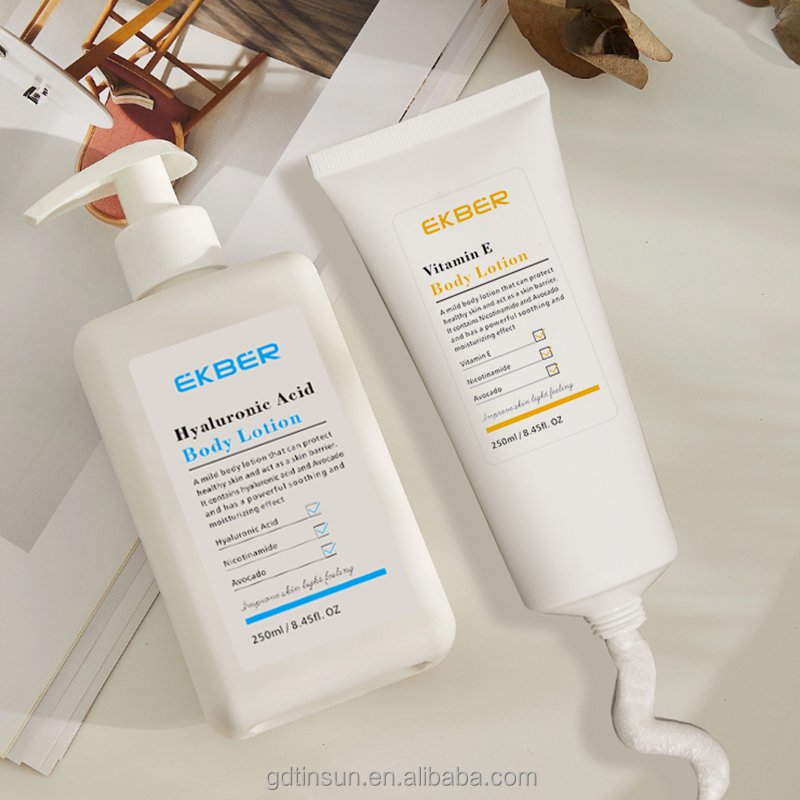 Wholesale EKBER High Quality Vitamin E Body Cream Dry Skin Deep Nourishing Repairing and Moisturizing Body Lotion