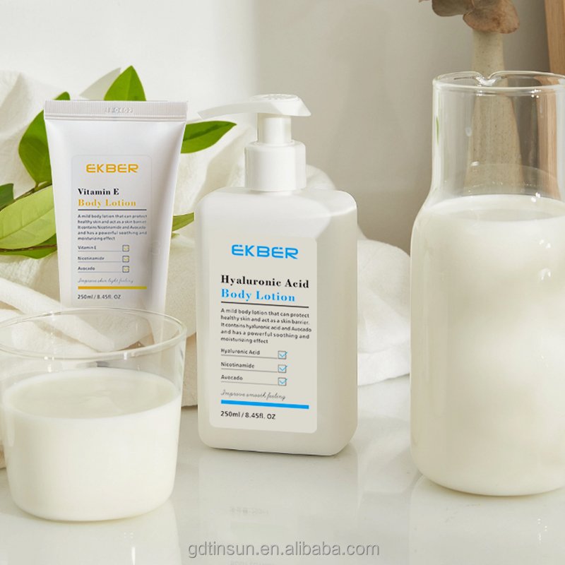 Wholesale EKBER High Quality Vitamin E Body Cream Dry Skin Deep Nourishing Repairing and Moisturizing Body Lotion