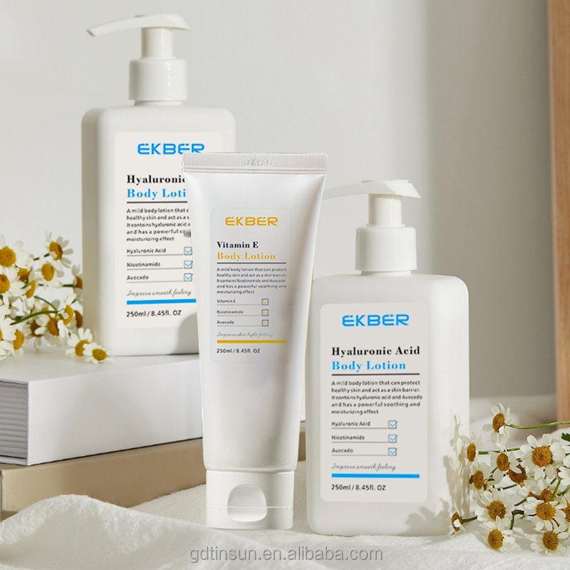 Wholesale EKBER High Quality Vitamin E Body Cream Dry Skin Deep Nourishing Repairing and Moisturizing Body Lotion