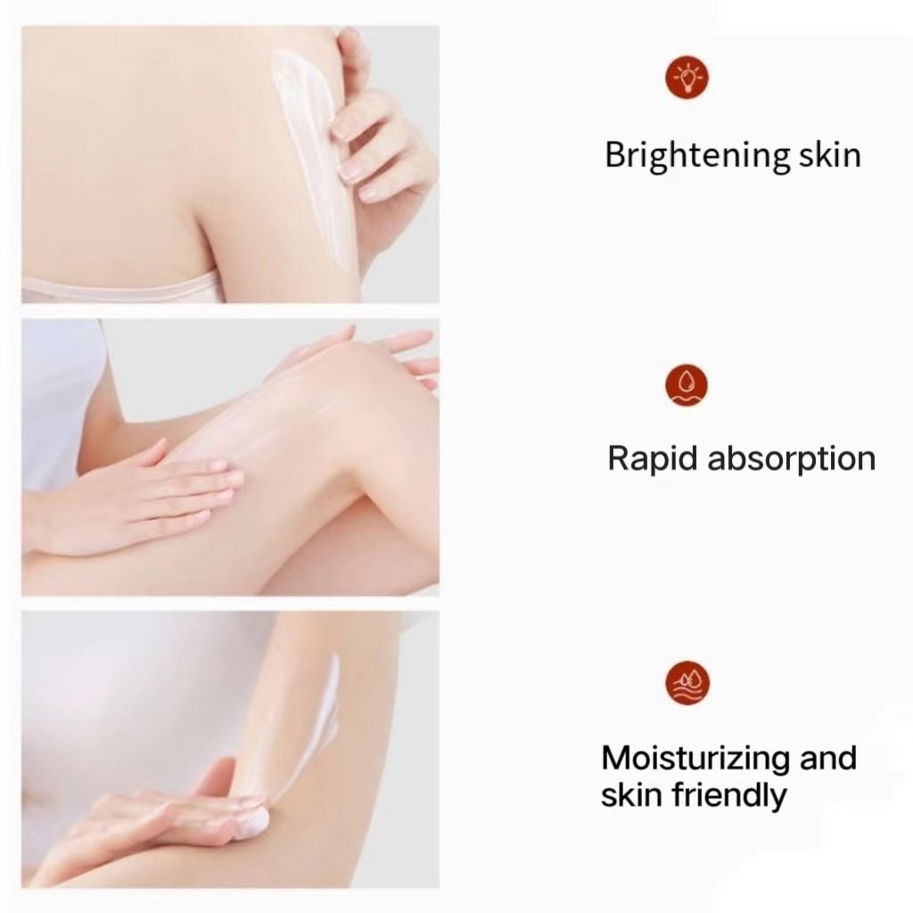 Private Label Organic Nicotinamide Milk Body Lotion Whitening Nourishing For Winter Dry Skin Hand Bodi Care Cream Lotion