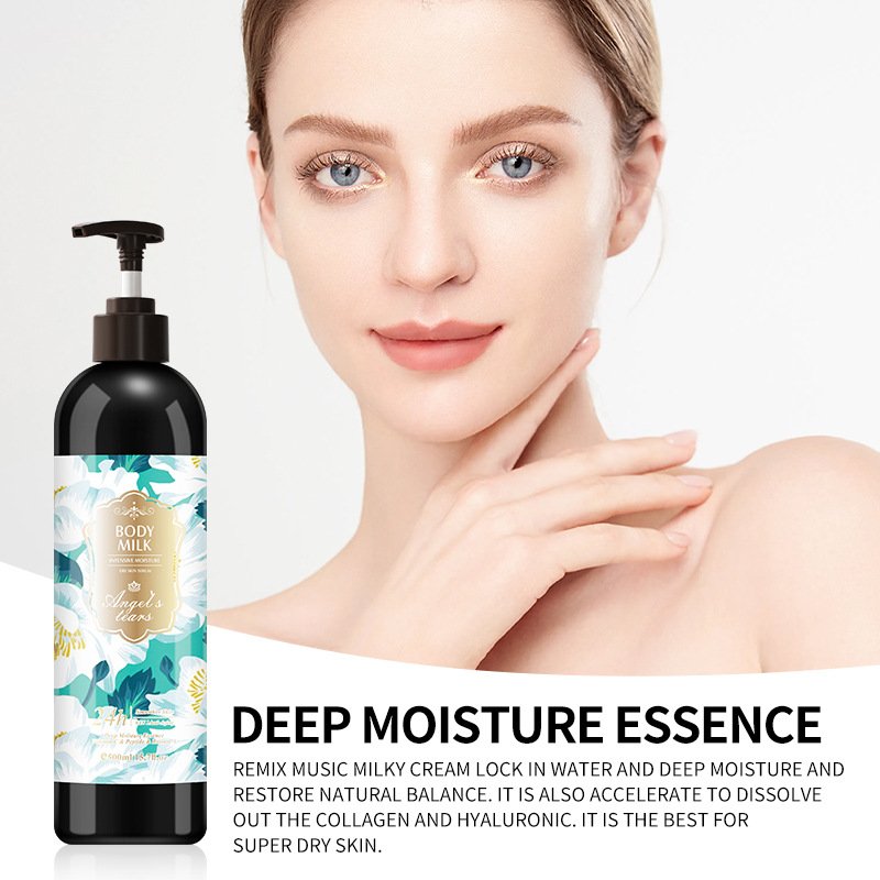 wholesale herbal flowers skin whitening lightening hydrating body lotion milk for women