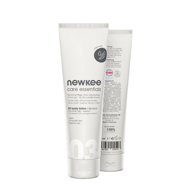Reliable German Brand OEM ODM Service Newkee Care Essentials Body Lotion Intensive Moisturizer Used For After Shower