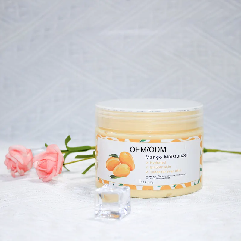 OEM Wholesale Natural Skin Whitening Body Lotion Avocado Body Cream Organic Whipped Shea Butter Moisturizing Brightening Cream