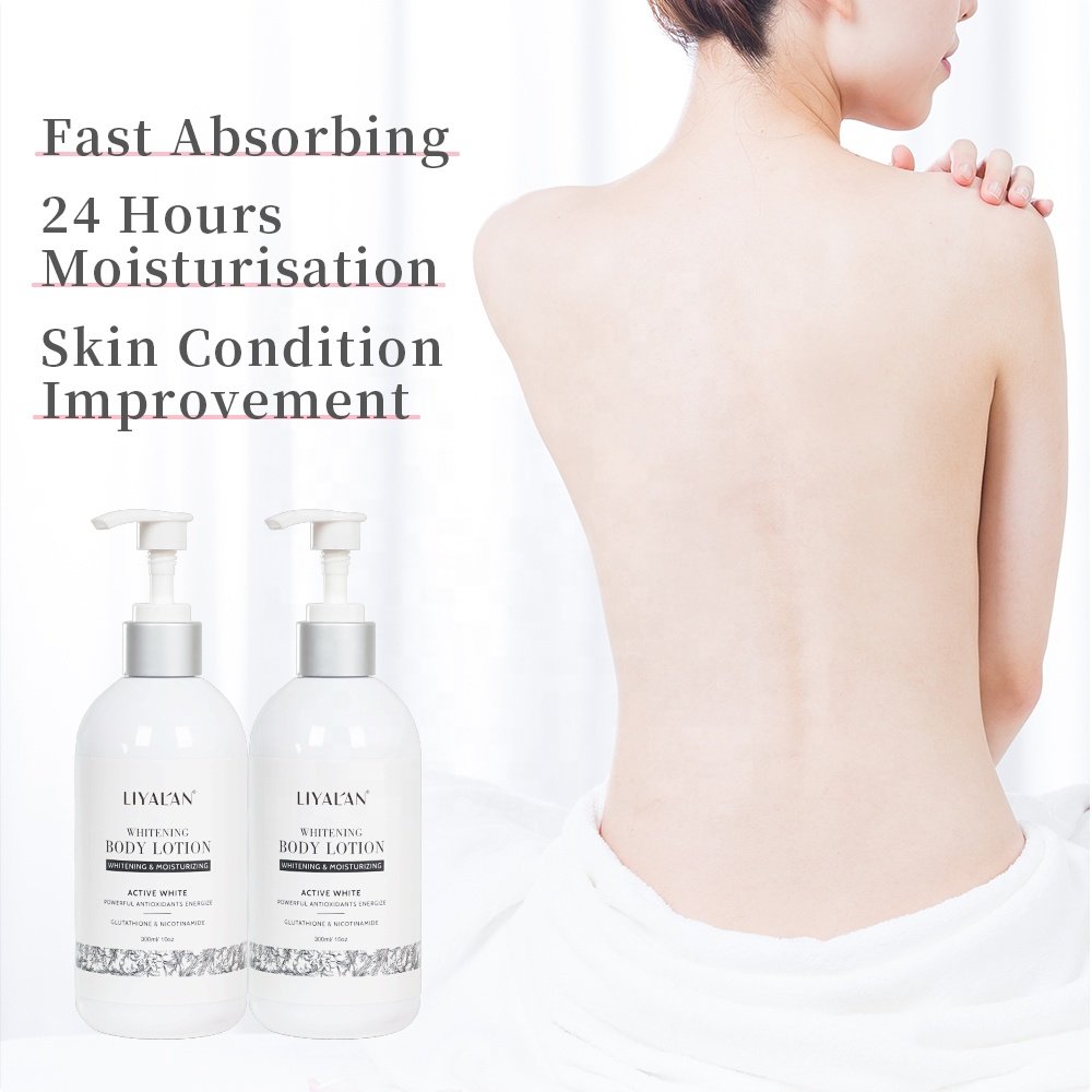 Private Label Arbutin Nicotinamide Skin Brightening Moisturizing Bleaching Instant Whitening Body Lotion