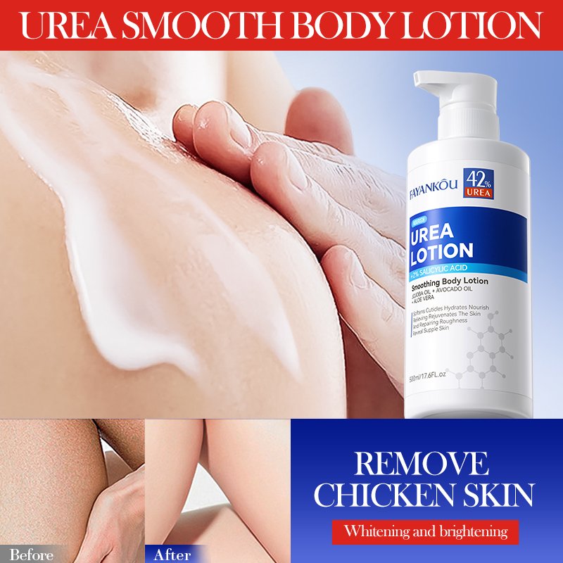 OEM Hot Sale Fayankou Wholesale Urea Whitening Smooth Body Lotion Niacinamide Hydrating Repair Brightening Skin Body Lotion