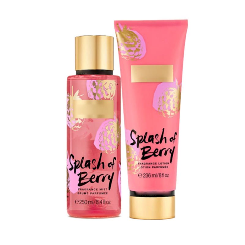 Body Spray 2pcs Set Top Sale Newest Design 125ml Body Mist 125ml Body Lotion