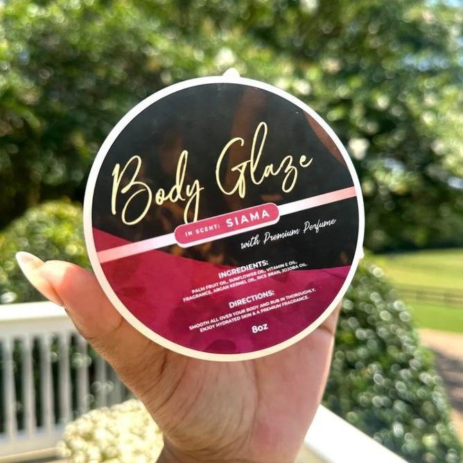 Scent from Heaven Body Glaze Whitening Lotion with Vitamin E Shea Butter Adults Body Care Cream