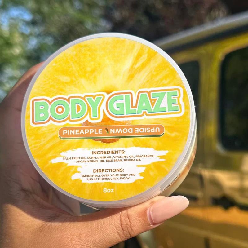 Scent from Heaven Body Glaze Whitening Lotion with Vitamin E Shea Butter Adults Body Care Cream