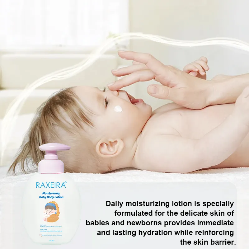 Private Label All Natural Organic Baby Skin Whitening Lotion & Cream Daily Moisturizing Cream Baby Body Lotion