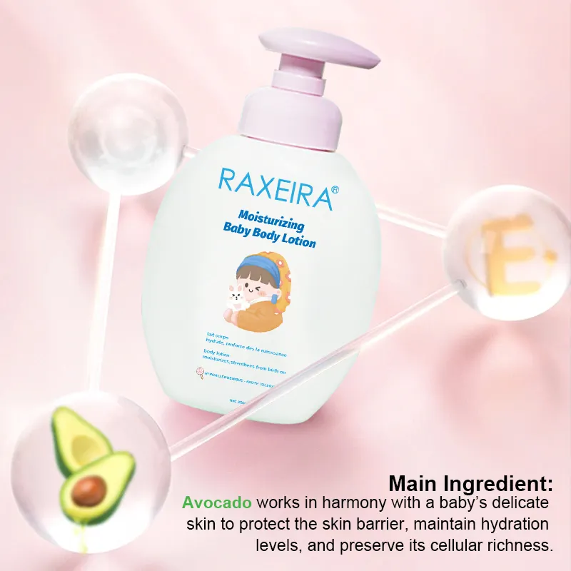 Private Label All Natural Organic Baby Skin Whitening Lotion & Cream Daily Moisturizing Cream Baby Body Lotion