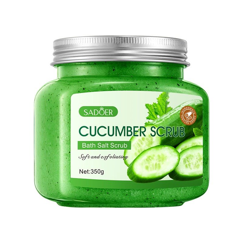 Cross-border ice cream scrub bath sugar fruit flavor to black exfoliating bath salt to chicken skin whole body bath scrub