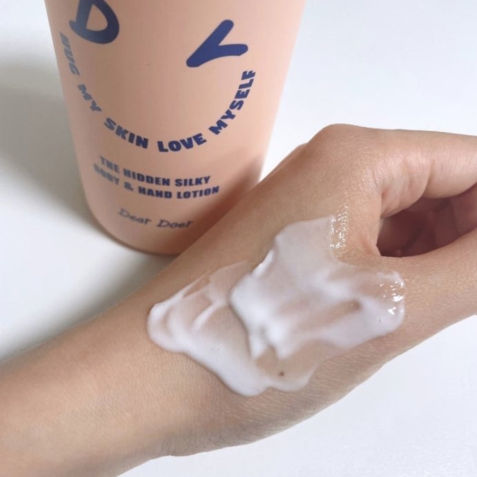 Dear Doer 300ml Organic Korean Whitening Body Lotion Hidden Silky Body Care for Adults