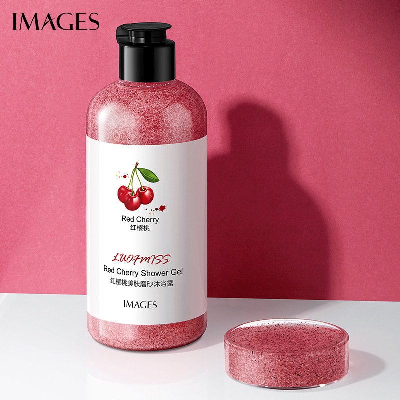 Images OEM private label fruit favors skin clean nourishing moisturizing body wash skin care bath gel body lotion