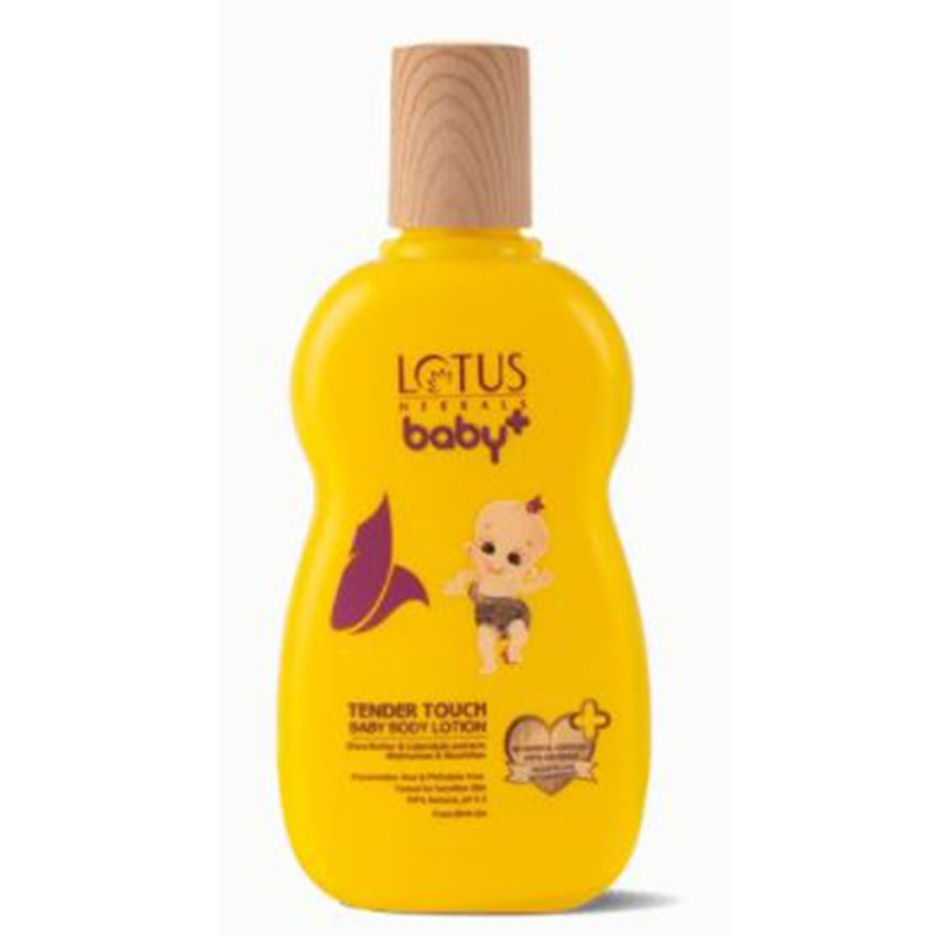 Lotus Herbals BABY and TENDER Touch Baby Body Lotion-gives moisture,Bulk baby lotion supplier India.