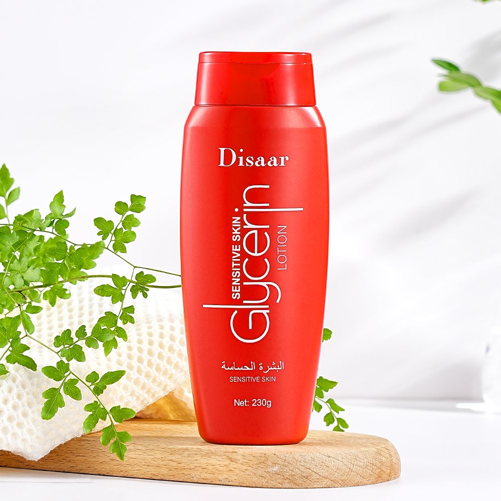 Disaar Good 230g Glycerin Body Lotion Pour Le Corps For Sensitive Skin Women With Shea Butter And Oat Extract Can Custom Logo