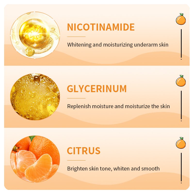Armpit Whitening Cream Skin Lightening Bleaching Cream For Underarm Dark Skin Legs Knees Whitening Intimate Body Lotion