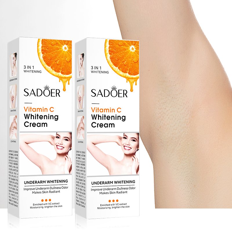 Armpit Whitening Cream Skin Lightening Bleaching Cream For Underarm Dark Skin Legs Knees Whitening Intimate Body Lotion