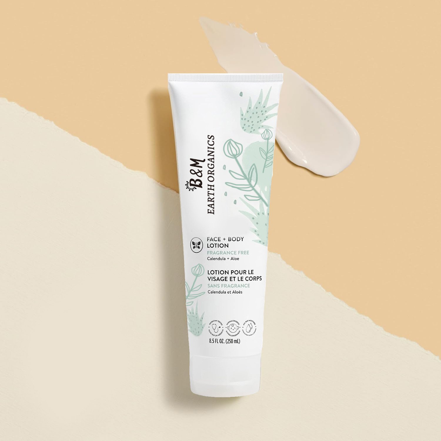 Company Hydrating Face Body Lotion Fast Absorbing Naturally Derived Hypoallergenic Fragrance Free Sensitive baby cream