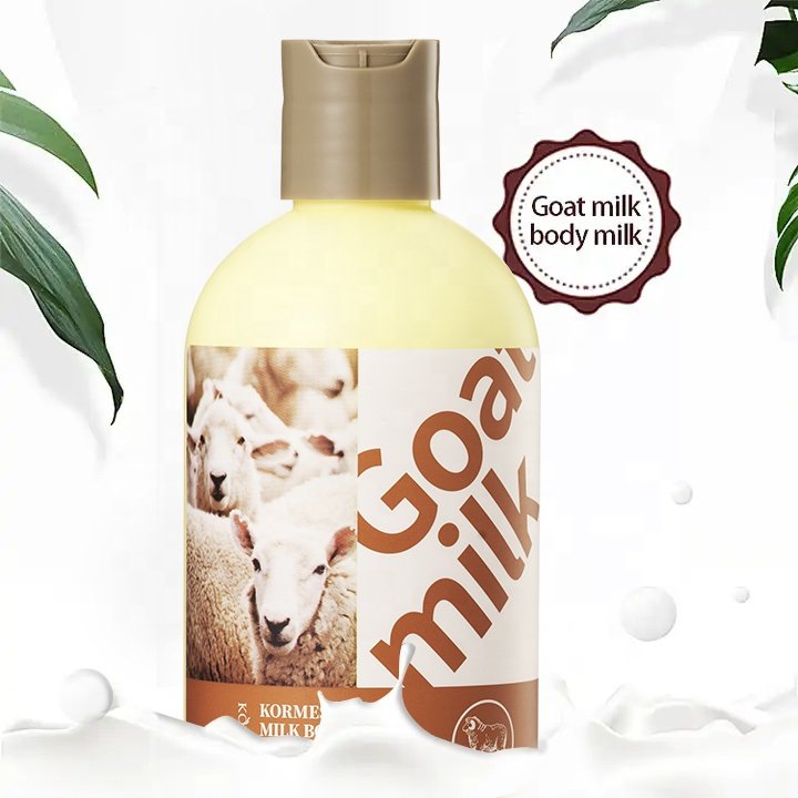 KORMESIC OEM ODM Private Label Skin Moisturizer Exfoliating Cream Anti Dark Spot Moisturizing Whitening goat milk body lotion