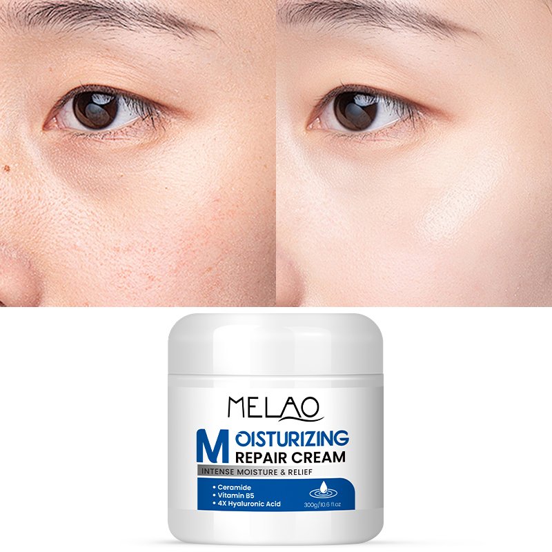 Ceramide Vitamin B5 Hyaluronic Acid Dry Skin Body Face Moisturizing Face Cream Rich Hydrating No Greasy Ceramide Face Cream