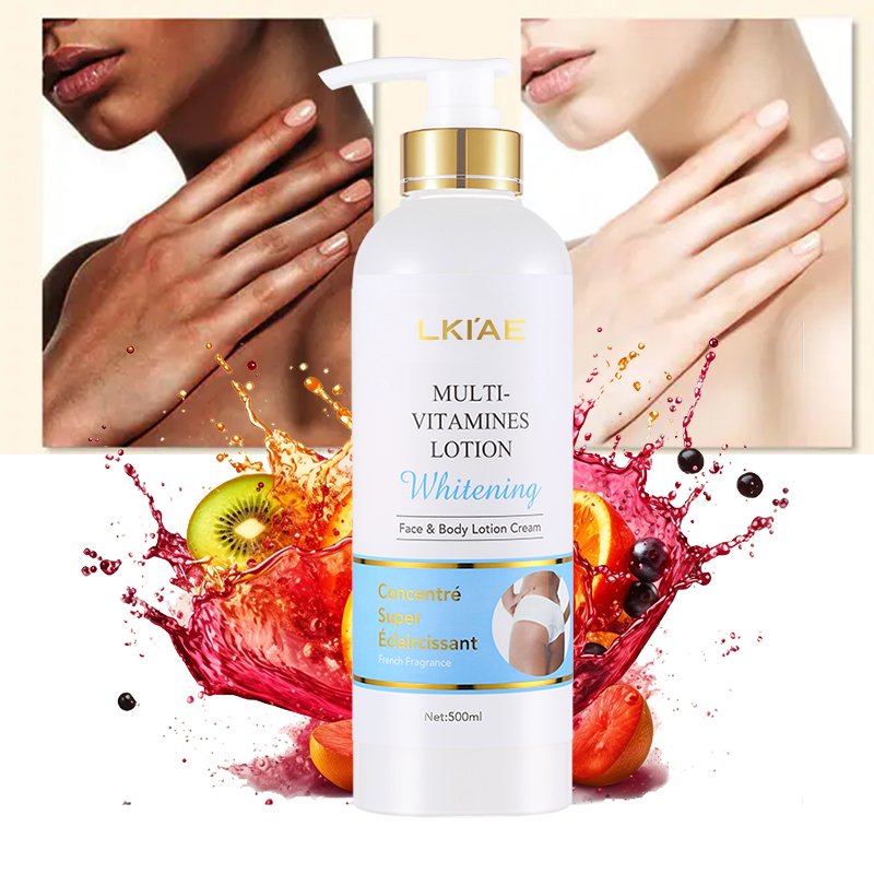 New Scented African Moisturizing Niacinamide Skin Whitening Body Lotion Travel Size Lightning Intensive Brightening Body Cream