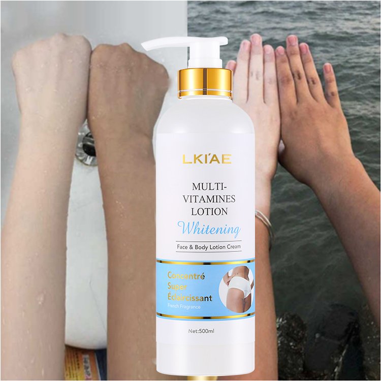 New Scented African Moisturizing Niacinamide Skin Whitening Body Lotion Travel Size Lightning Intensive Brightening Body Cream