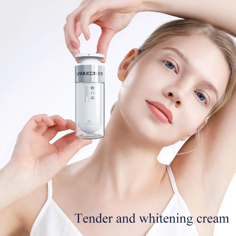 Herbal Skin Lightening Good Feedback Whitening Cream Natural Day Adults Female Face Moisturizer OBM ODM Private Label Service