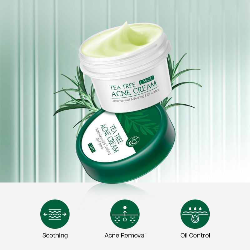 Thailand Style Tea Tree 20g Hydration Whitening Moisturizer Anti Acne Skin Care Beauty Face Cream