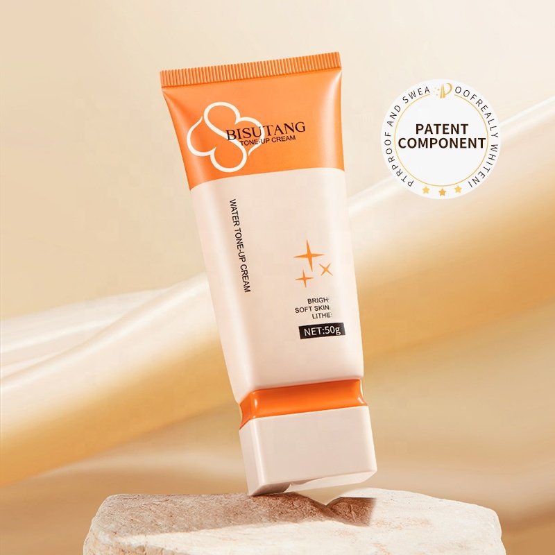 3 in 1 Tone-Up Cream Skin Brightening Skin Tone Makeup Base Natural Nude Makeup Rejuvenating Separation Tone-Up face Cream