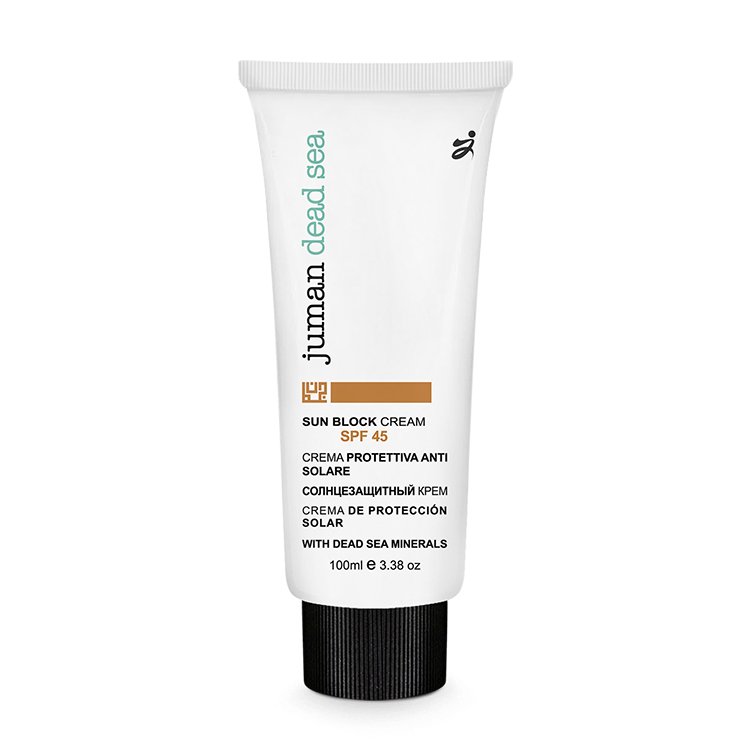 High Quality Dead Sea Minerals UV Block Face Cream Sunscreen Moisturizer & Anti-Wrinkle with Lemon Vitamin Protraction Screen