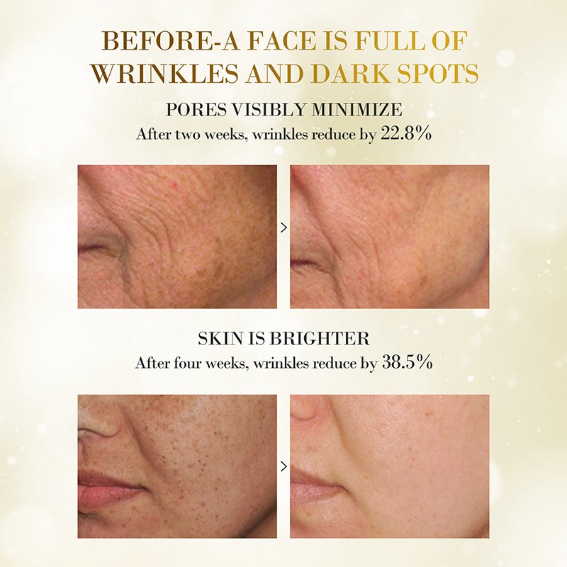 Custom logo 24k gold face cream Private label orgnaic Anti Wrinkle Whitening Collagen Black Spot Remover Moisturizer Face Cream